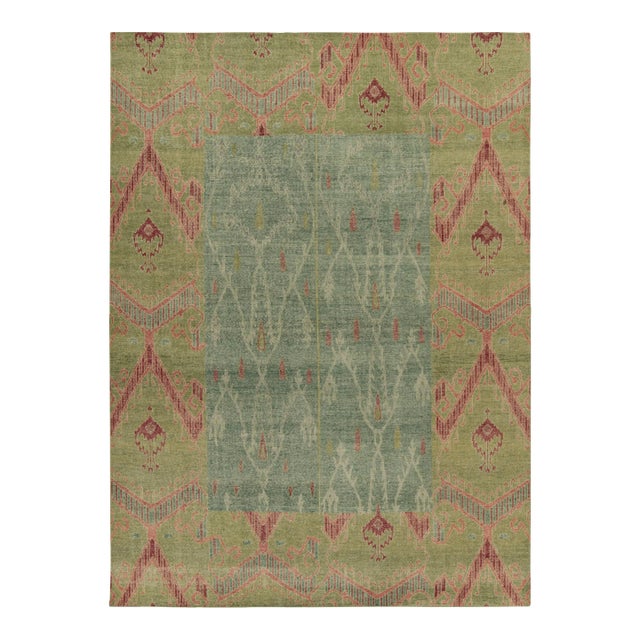 Rug & Kilim’s Mira Rug in Chartreuse, 5x7 For Sale