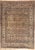 Hand-knotted wool rug from Mashad (Doroksh), early 20th century, measuring 9'9" x 13'5". Allover, afloral lattice design...