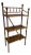 Antique Bamboo Etagere For Sale