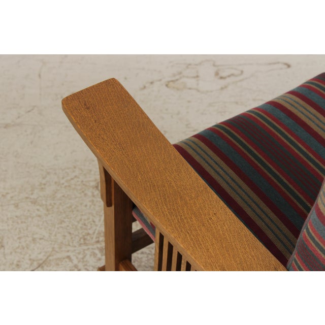 Stickley Arts & Crafts Mission Oak Rocker For Sale - Image 12 of 18