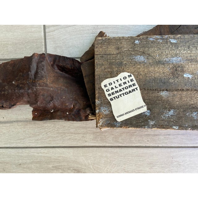 Abstract Sculpture by Heinz E. Hirscher, 1960s For Sale - Image 6 of 8