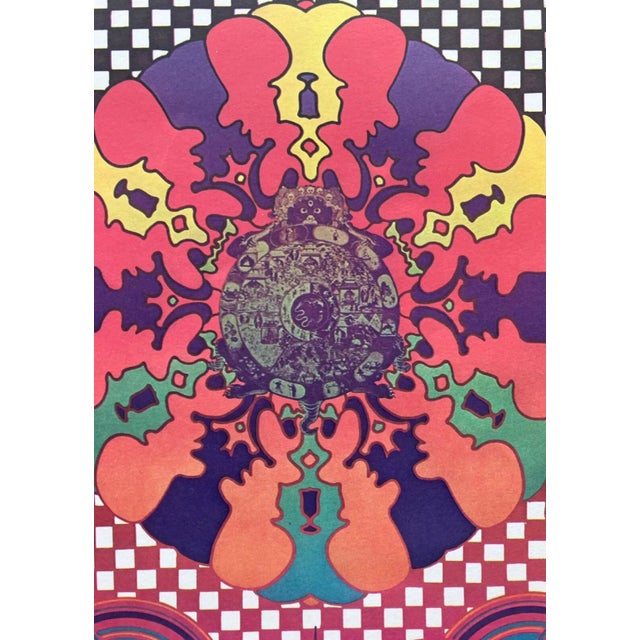 1996 vintage Psychedelic Peace フロッキーポスター 1996 vintage Psychedelic Peace フロッキーポスター - メルカリ
