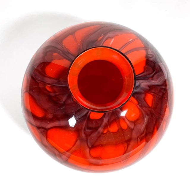 Kralik Glassworks 1920s Czech Bohemian Art Glass Vase, Kralik For Sale - Image 4 of 8