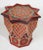 Red Moroccan Moorish Hand-Painted Polychrome Star Side Table, Circa 1950 For Sale - Image 8 of 13