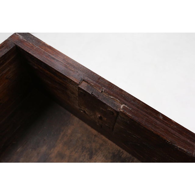 Antique Spanish Console Table in Carved Oak with Drawers, 1700s For Sale - Image 11 of 18