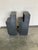 1950s Mid Century Modern Cerused Ebonized Oak Nightstands, A Pair For Sale - Image 5 of 15