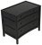 Noir NOIR Hampton Side Table, Hand Rubbed Black For Sale - Image 4 of 9