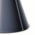 Navy Blue French Maid Chandelier Large, Blue and Polished Nickel For Sale - Image 8 of 10