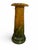 American Antique Brush-McCoy Blended Glaze Iris Majolica Pedestal For Sale - Image 3 of 7