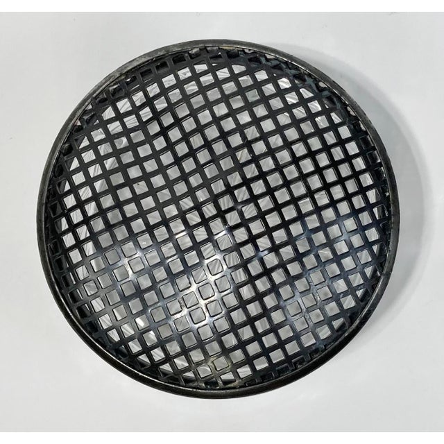 Antique Cut Glass Powder Jar or Vase With Silver Lid For Sale - Image 9 of 9