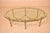 Metal Mid-Century Brass Coffee Table With Glass Top, Circa 1960's For Sale - Image 7 of 10