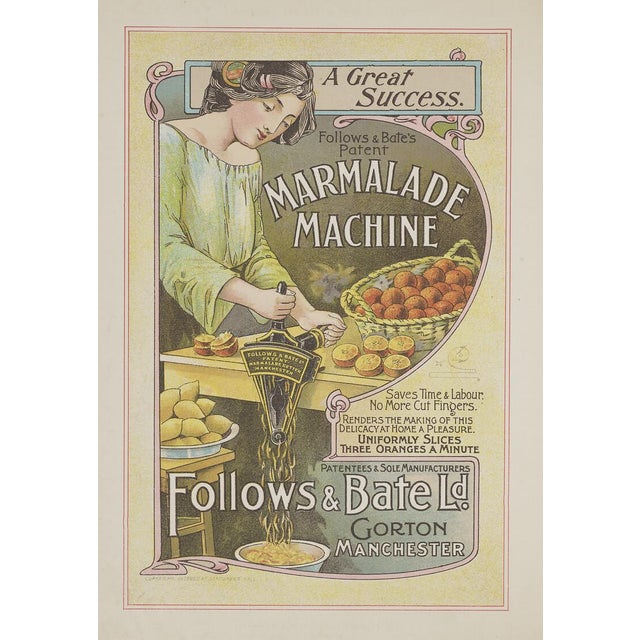 Antique English Follows & Bate Marmalade Cutter, Cast Iron and Wood For Sale In Houston - Image 6 of 6