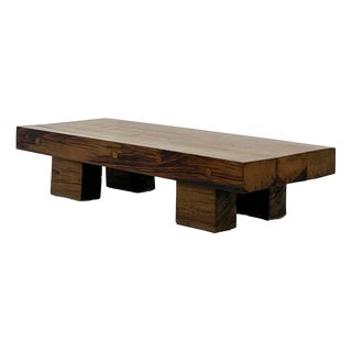 Brutalist Coffee Table, 1970s For Sale