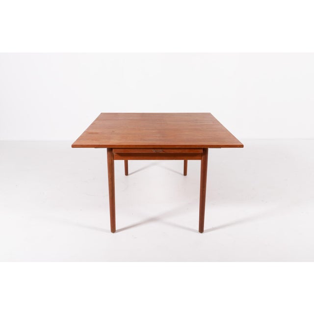 1960s Large Mid-Century Modern Danish Dining Set from Illums Bolighus, 1960s, Set of 10 For Sale - Image 5 of 18