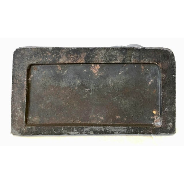 Mid Century Metal Elephant Bookends- a Pair For Sale In San Francisco - Image 6 of 7