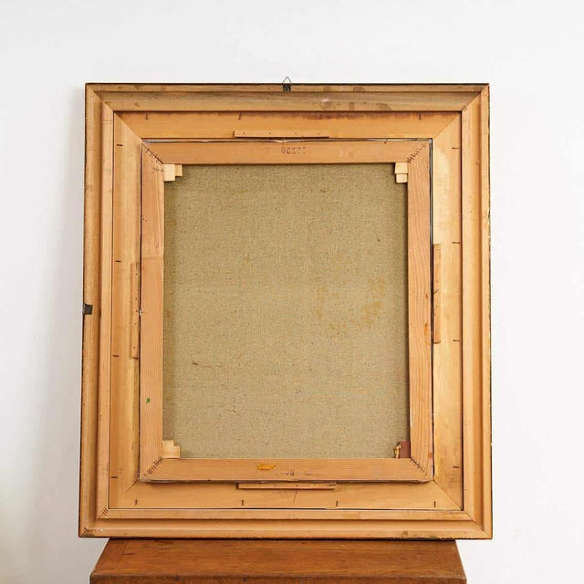 Graziani, Figures, Oil on Canvas, 1970s, Framed For Sale - Image 5 of 7