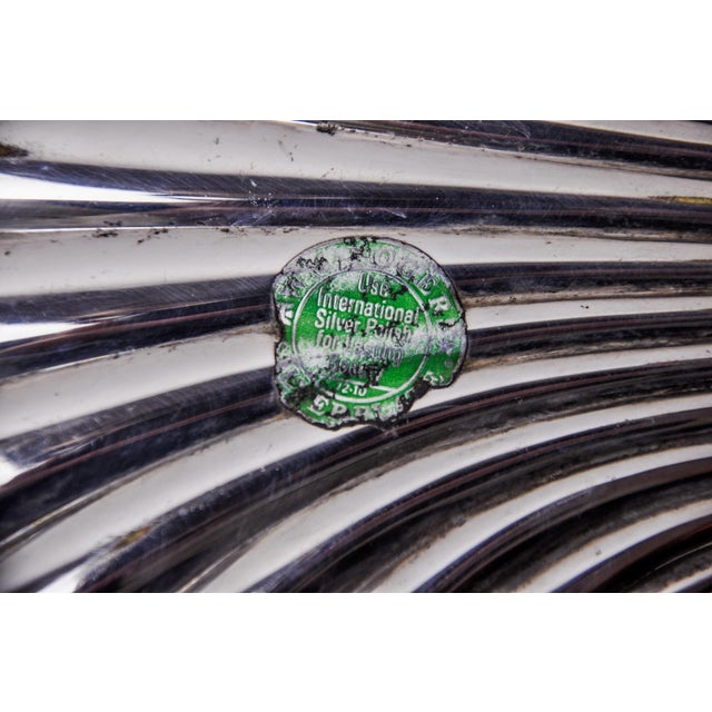 Silver-Plated Shell Vide Poche, Spain, 1970s For Sale - Image 6 of 8