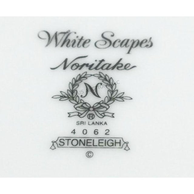 Noritake China Stoneleigh White Scapes Set of 40 Pristine Pcs Chairish