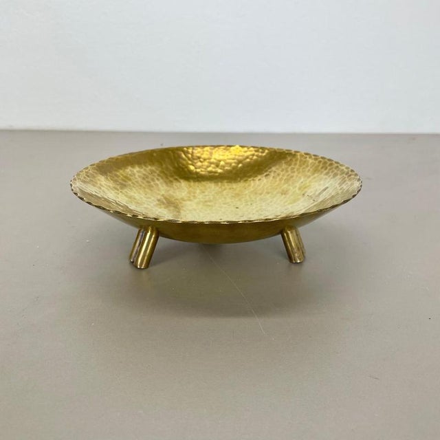 Article: Brass metal shell plate element Origin: GERMANY (marked with KW (unknown producer and producer location KIEL in...