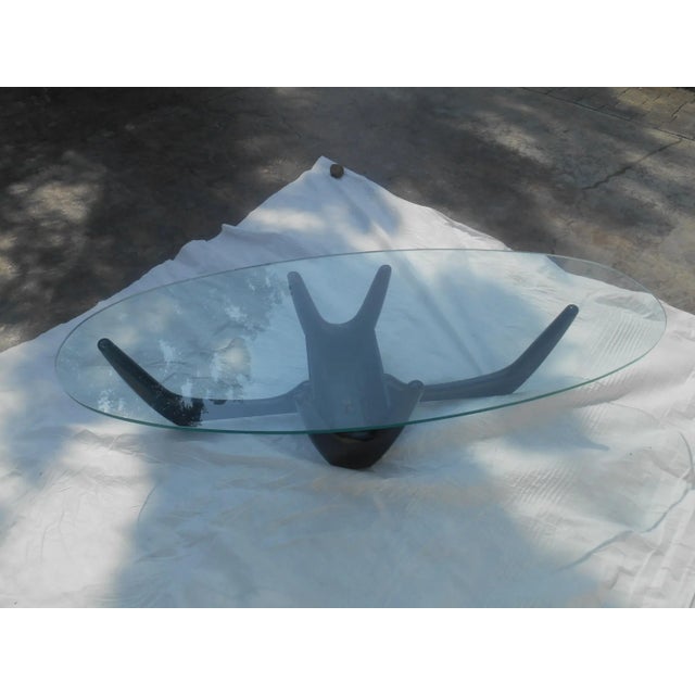 Adrian Pearsall Vintage 1960's Adrian Pearsall Ebony Planter Coffee Table For Sale - Image 4 of 12