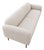 Mid Century Modern Inspired Sofa in Greige Boucle by Nuevo Living For Sale