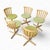 Set of 5 Scandinavian Swivel Chairs by Edsbyverken, 1960s For Sale - Image 12 of 18