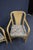 Tan MCM Style Fan Back Bamboo & Rattan Armchairs – Set of 4 For Sale - Image 8 of 18