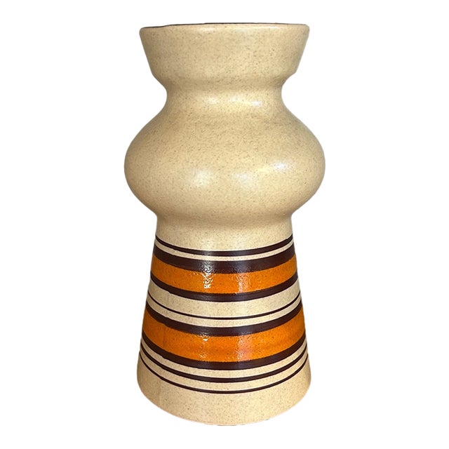1950s Ceramic Vase by Scheurich For Sale