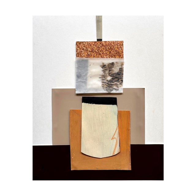 "Memorabilia" is an original mixed media collage on paper by Zac Woodiel. This is one of nine pieces in the "Memorabilia"...