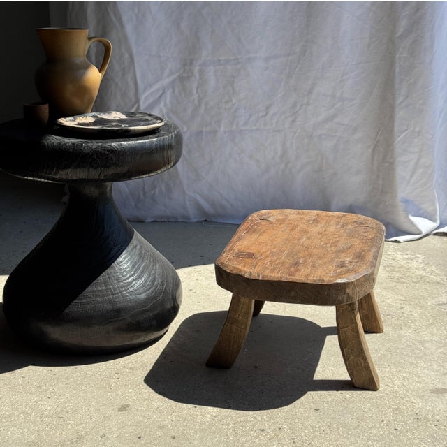 Small Stool in Teak For Sale - Image 5 of 18