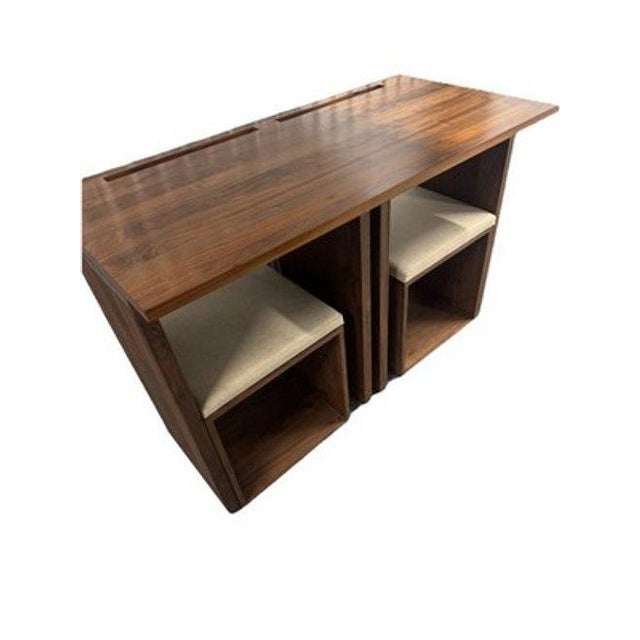 The Modern Solid Walnut Waterfall Office Deck by Mash Studio is a stylish and elegant addition to any workspace or living...
