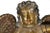 Vintage Asian Hand-Carved Giltwood Female Angel Statue, Circa 1950 For Sale - Image 9 of 10
