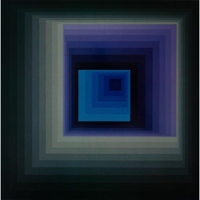 Victor Vasarely (1906-1997) Reytey Heliogravure after a work by the artist On heavy paper, 27 x 27 cm (approx. 11 x 11...