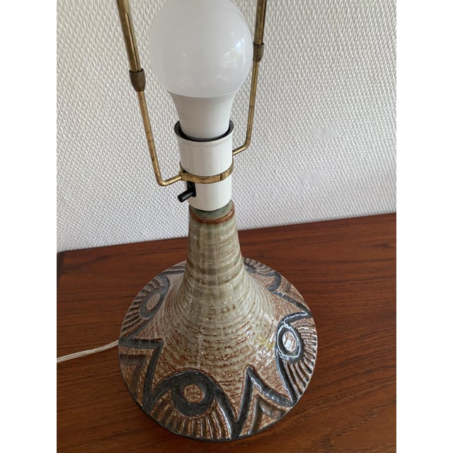 1960s Table Lamp by Arne Finne Nielsen for Søholm Keramik, 1960s For Sale - Image 5 of 11