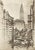 Limited edition (1526/2050) copper plate intaglio etching from "New York in Etchings" by Anton Schutz. Printed by the...