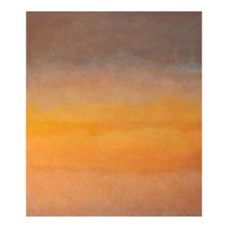Contemporary Abstract Oil and Mixed Media on Linen "Deep Time" by Janise Yntema For Sale