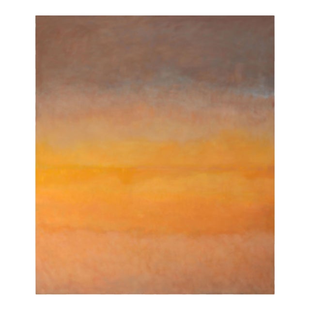 Contemporary Abstract Oil and Mixed Media on Linen "Deep Time" by Janise Yntema For Sale