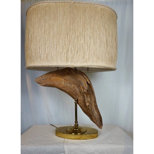 Driftwood Table Lamp For Sale - Image 11 of 11