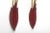 Spuntik Red Sconces, 1952, Set of 2 For Sale - Image 6 of 7