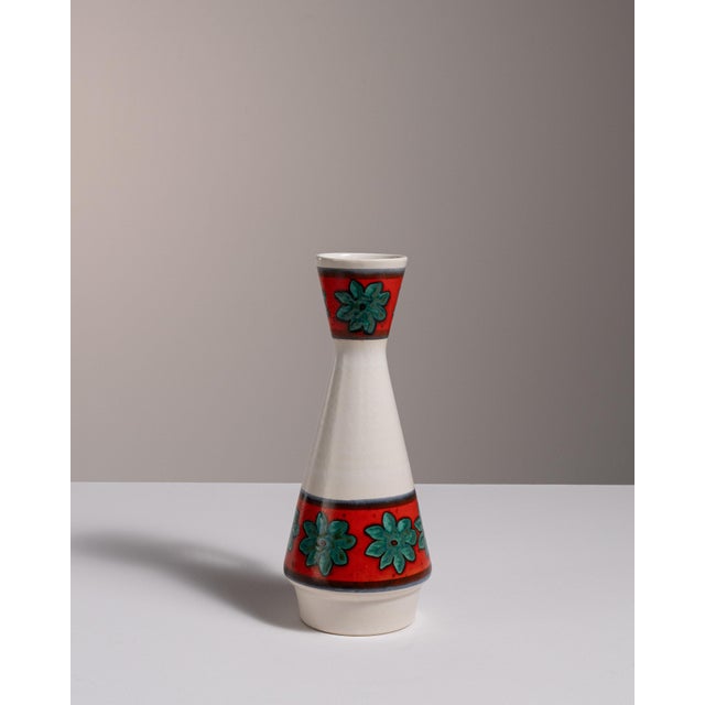 Mid 20th Century Germany White Ceramic Jar For Sale - Image 14 of 15