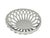 Vintage Stoneware White Ceramic Fruit Bowl Excellent Condition