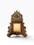 Spanish Petite Antique Spanish Colonial Giltwood Mirror For Sale - Image 3 of 7