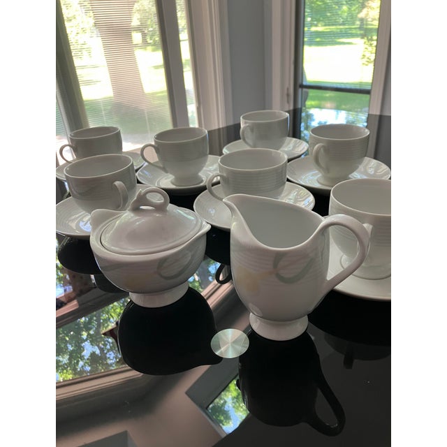 1980s Mikasa Serenade Dinnerware - 48 Pieces For Sale In Chicago - Image 6 of 9