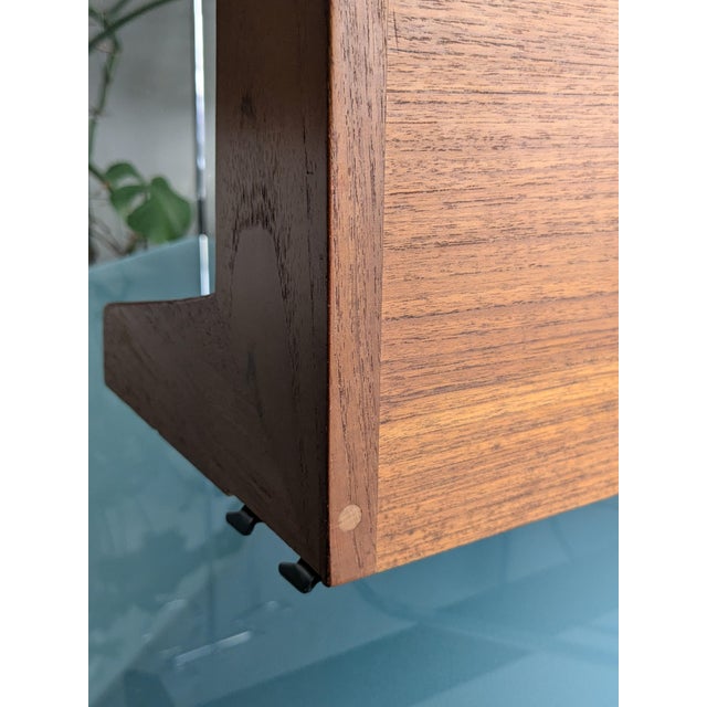 Rare set of two deep shelves for the Kai Kristiansen shelving system by FM Furniture / Møbel Fakta Denmark / FM Møbler....