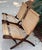 Exceptional pair of folding lounge chairs, made in Yugoslavia. While often described as in the manner of Wegner, these...