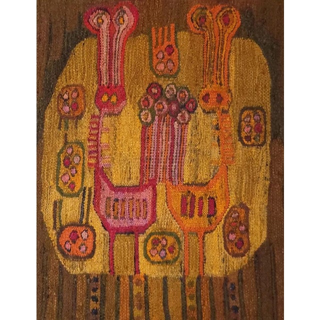 Tapestry by E. Keszycka, 1970s, in Very Good conditions. Designed 1970 to 1979 I have official proof of authenticity such...