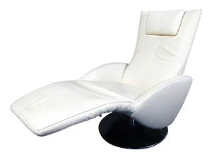 Modern Leather Armchair by FSM