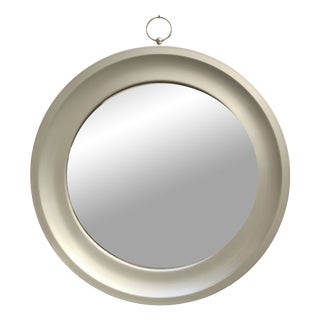 Round Wall Mirror by Sergio Mazza for Artemide, Italy, 1970s For Sale
