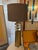 Brass Finish and Lucite Lamp Custom Shade For Sale - Image 9 of 9