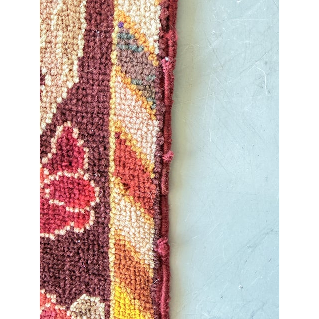 Vintage Bohemian Transylvanian Handwoven Wall Rug, Romania, 1960s For Sale - Image 16 of 18